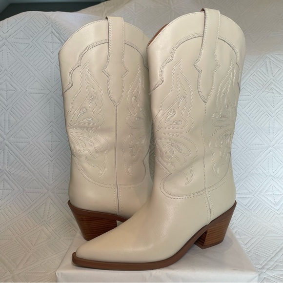 Bibi Lou Anthropologie Western Boots Size 39 - Picture 10 of 10